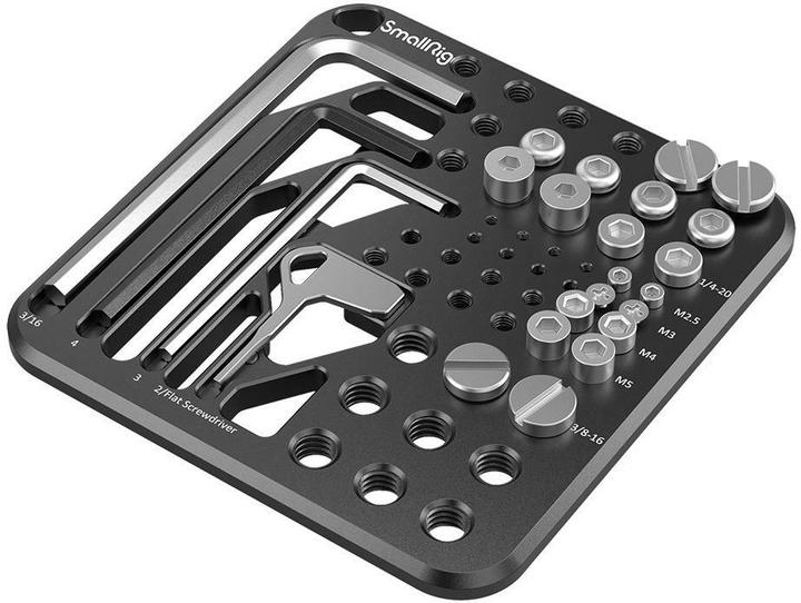 SmallRig 3184 Screw and Hex Key Storage Plate (Diverses Video Zubehör)