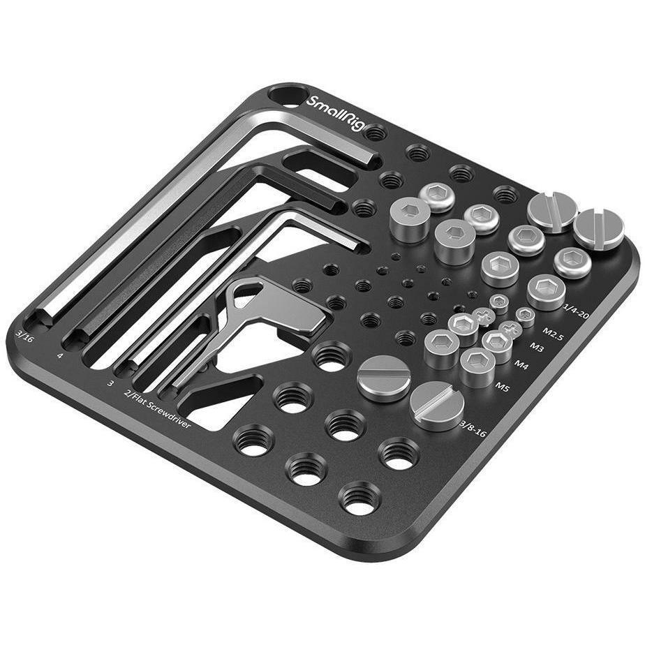 SmallRig 3184 Screw and Hex Key Storage Plate (Diverses Video Zubehör) (MD3184)