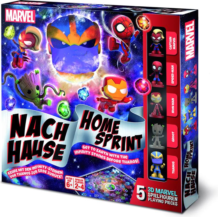 ASS Altenburg C75840390 - Disney Marvel - Home / Goose Game, from 6 years, 2-4 players (German)
