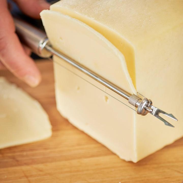 Actual product image Rösle Käseschneider mit Gabel für Schnittkäse (12 cm)