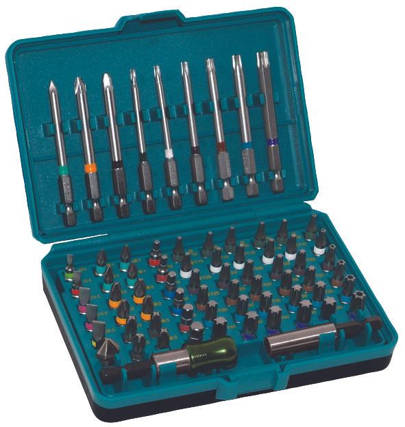 Produktbild technocraft Bits-Box Big Comfort, 71-tlg (1/4", 5/16", TX25, TX10, 3/8", 3/4", TX20, TX15, TX30, TX40)