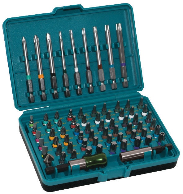 Actual product image technocraft Professional bit box with CRI colour ring bits