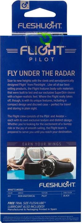 Actual product image Fleshlight flight pilot