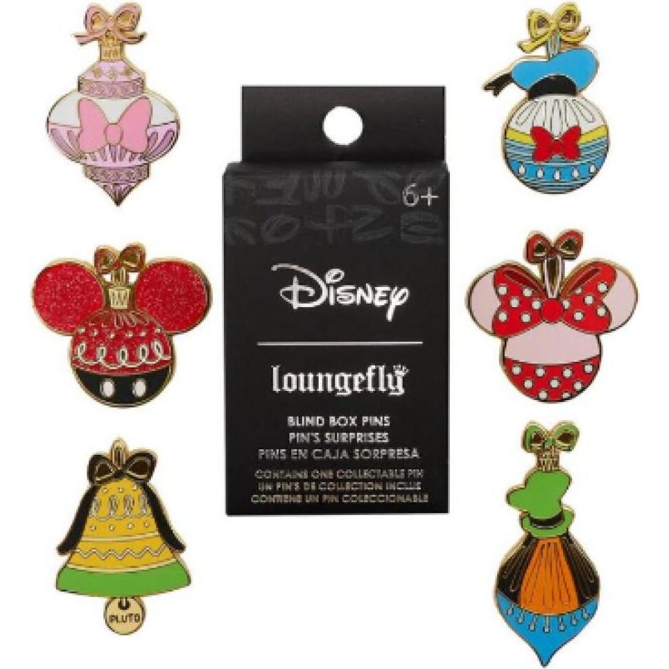 Thumbnail - Funko Disney by Loungefly Ansteck-Pins Mickey and friends Ornaments Blind Box Sortiment (12)