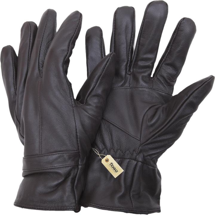 Floso Handschuhe aus echtem Leder (L, XL)