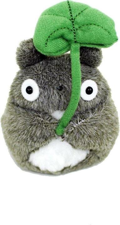 Produktbild Sun Arrow Mein Nachbar Totoro - Totoro mit Blatt (13 cm) - Plüschtier (13 cm)