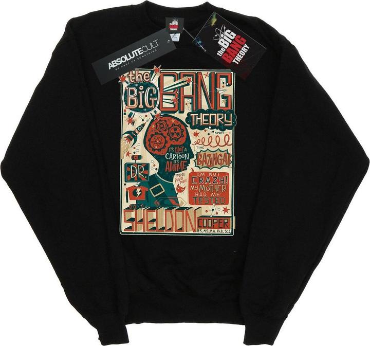Immagine prodotto Big Bang Theory Infographic Poster Felpa Ragazze (116)