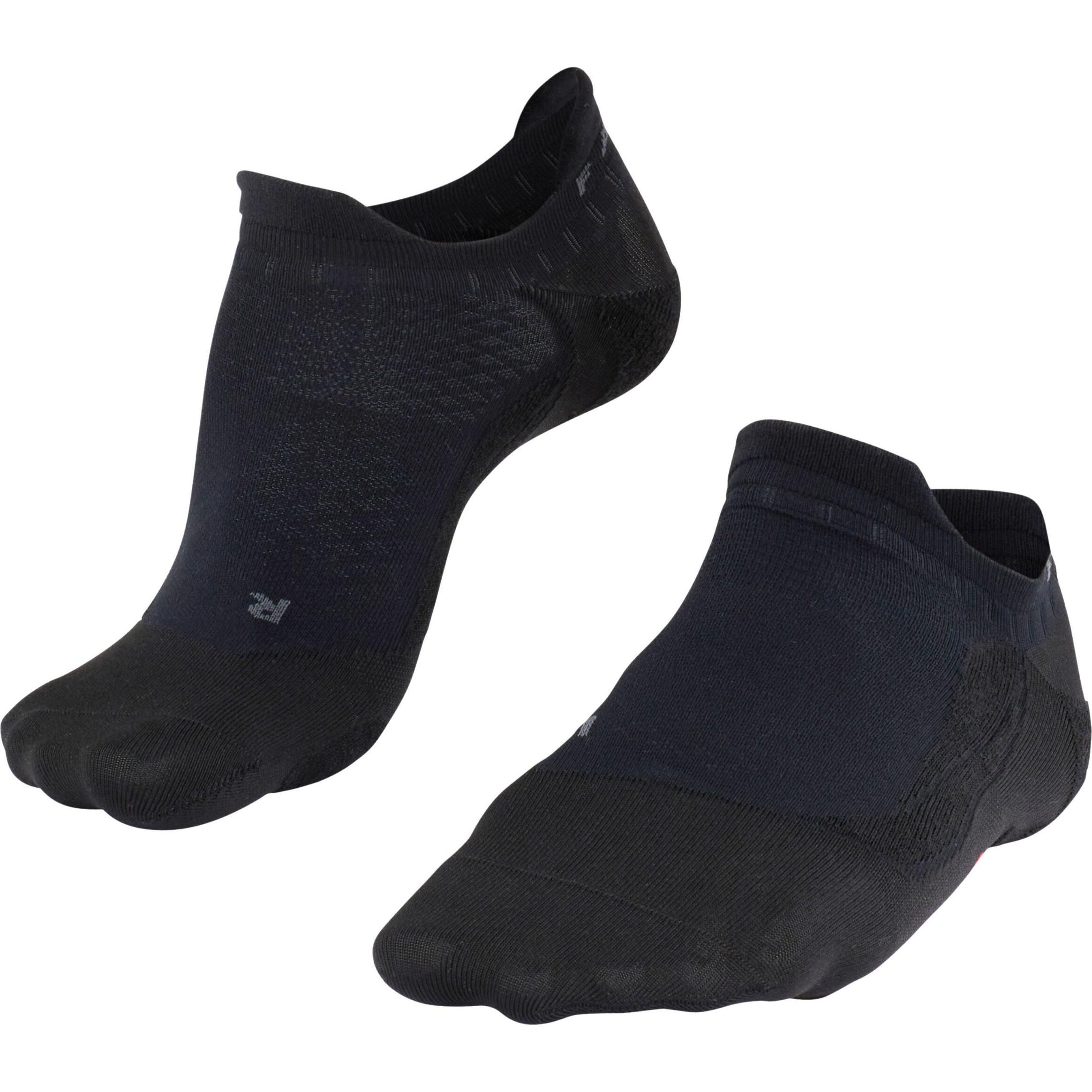 Falke, Damen, Sportsocken, GO5 Invisible Women (37 - 38), Schwarz