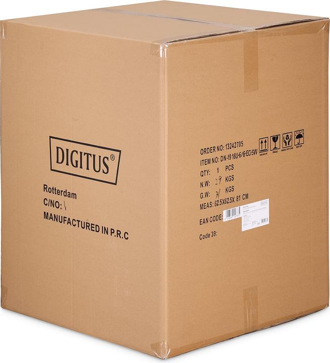 Produktbild Digitus Wandgehäuse Dynamic Basic Serie - 600x600 mm (BxT) (16 HE, 19 Zoll Rack)
