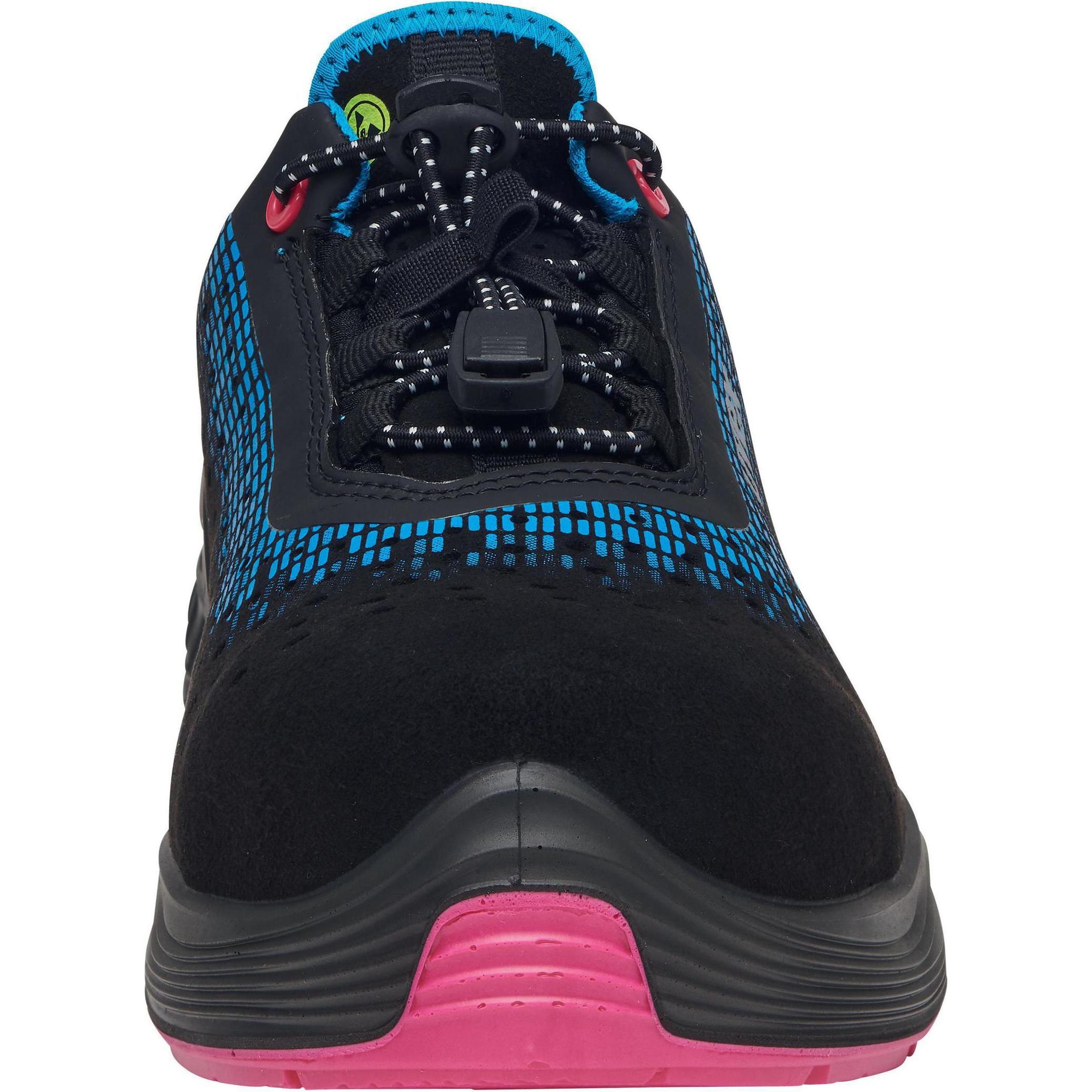 Thumbnail - Uvex Safety, Sicherheitsschuhe, 6826736 Sicherheitshalbschuh S1 Schuhgrösse (EU): 36 Schwarz, Blau, Pink 1 Paar (S1, 36)