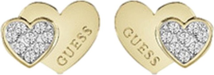 Produktbild Guess Charming Gold Plated Studs Party Crystal Earrings JUBE02174JWYGT/U (Edelstahl)