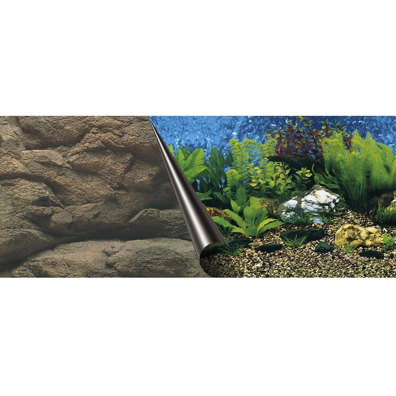 Comparer les prix de Poster fond d'aquarium Aqua Della Sea & Rock