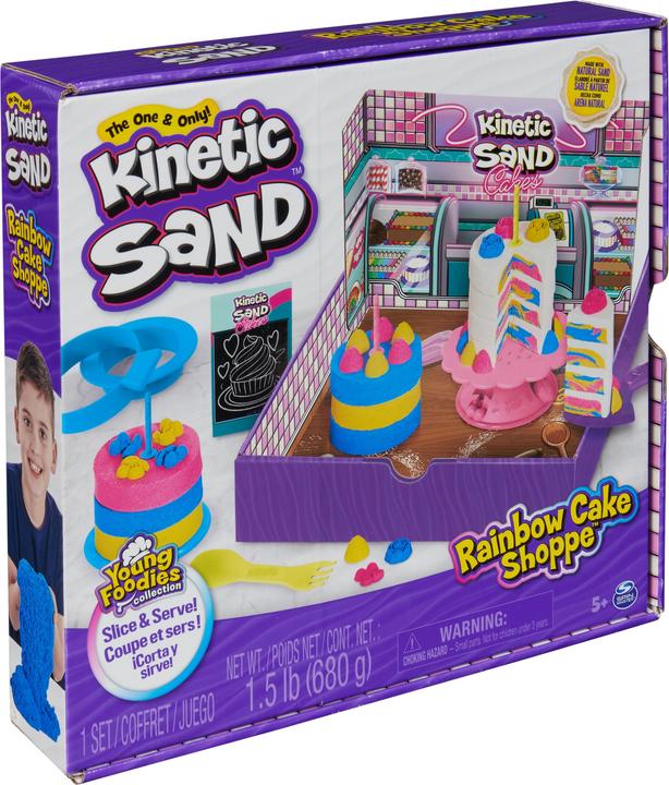 Produktbild Spin Master Kinetic Sand Regenbogen Bäckerei Set