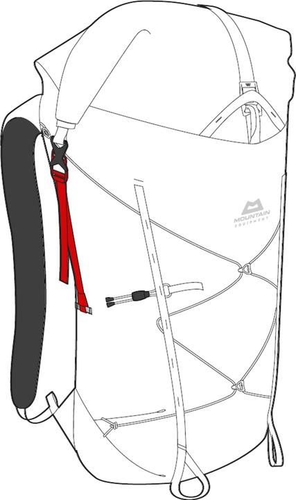 Actual product image Orcus 22 & 28 Side Roll Top Closure Strap