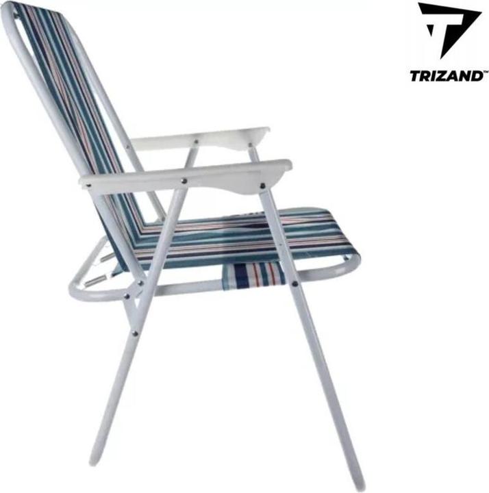 Produktbild Trizand „Bergamo“ CAMPINGSTUHL Klappbarer Outdoor-Stuhl BLAU