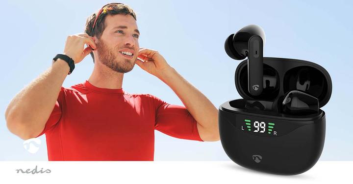 Produktbild Nedis Vollständig drahtlose Kopfhörer - ANC (Active noice Cancelling) - Bluetooth - max. Batteriespi (ANC, 30 h, Kabellos)