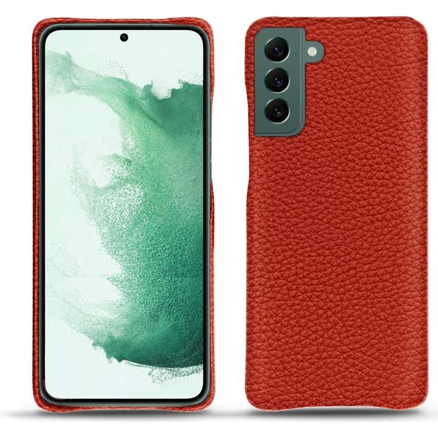 Noreve Lederschutzhülle (Samsung Galaxy S22+ 5G), Smartphone Hülle, Orange