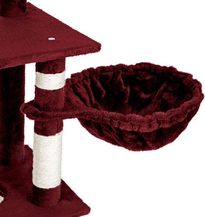 Immagine prodotto tectake Marcel (141 cm, Rosso vino)