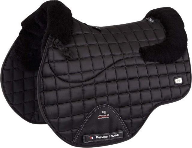 Premier Equine sattelunterlage für pferde satin und wolle atlantis cc