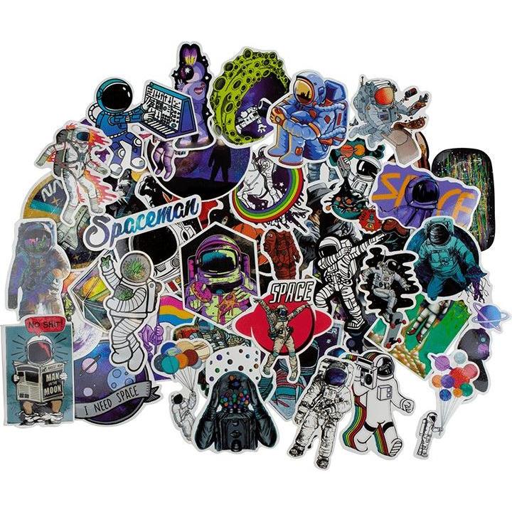 Thumbnail - JTI, Sticker, Aufkleber, 50er-Pack - Weltraum