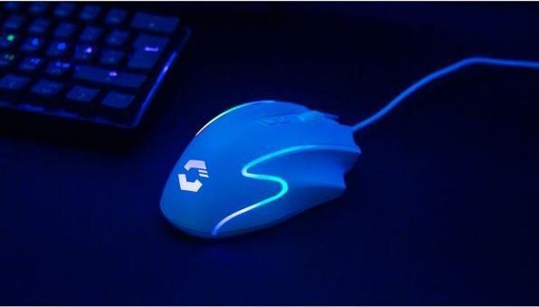 Produktbild Speedlink DECUS NX RGB Gaming Mouse, white (Kabelgebunden)