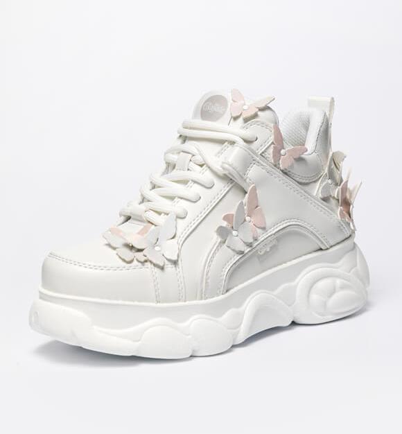 Actual product image Buffalo Vegan CLD Butterfly Platform Sneaker (40)