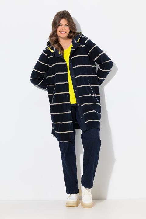 Produktbild Laurasøn Lange Fleecejacke, Kapuze, Langarm (50)