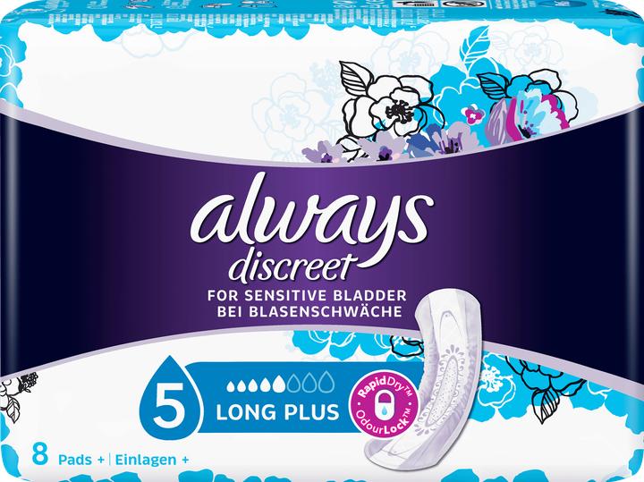 Produktbild Always Discreet Long Plus (8 x, Large)