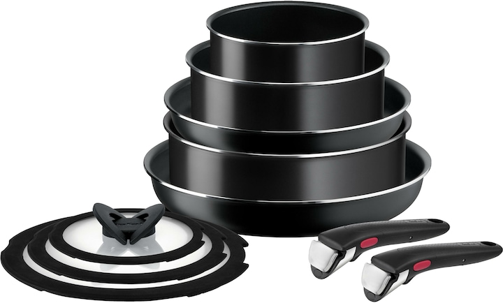 Tefal Ingenio Easy On (28 cm, Pfannenset + Topfset, Aluminium)