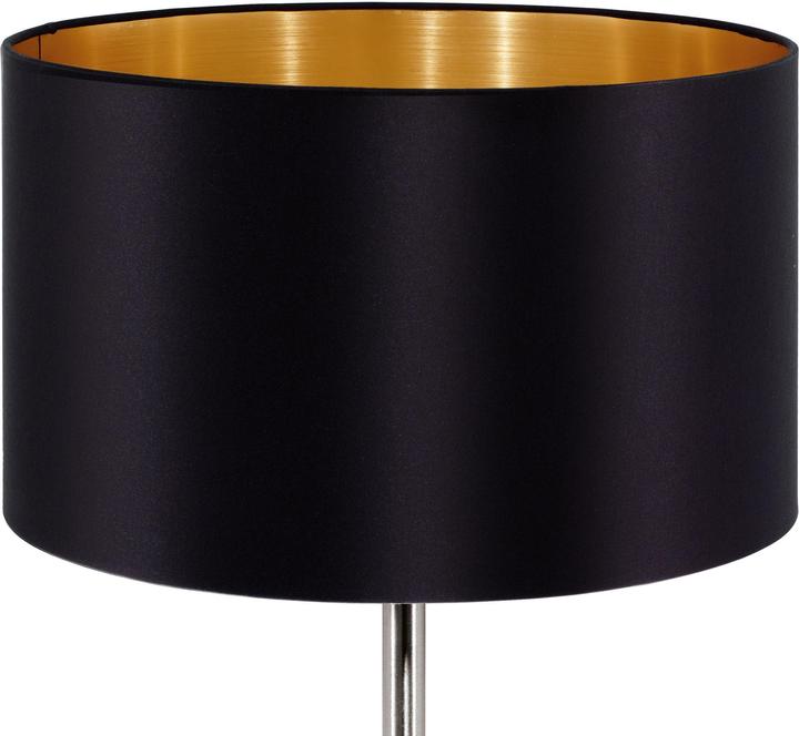 Oro, Nichel opaco, Nero