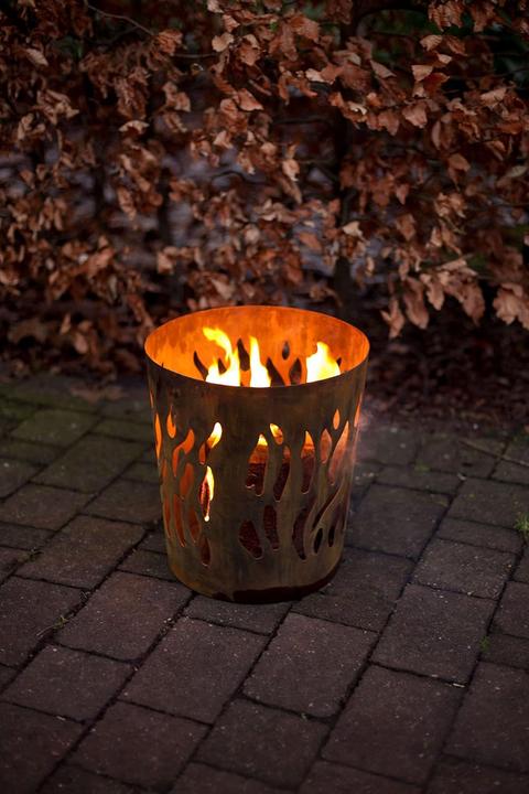 Actual product image Esschert Design Swedish fire basket rust (32 cm)
