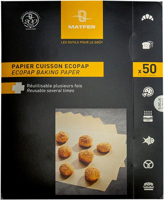 Actual product image Matfer Bourgeat baking paper (40 x 30 cm)