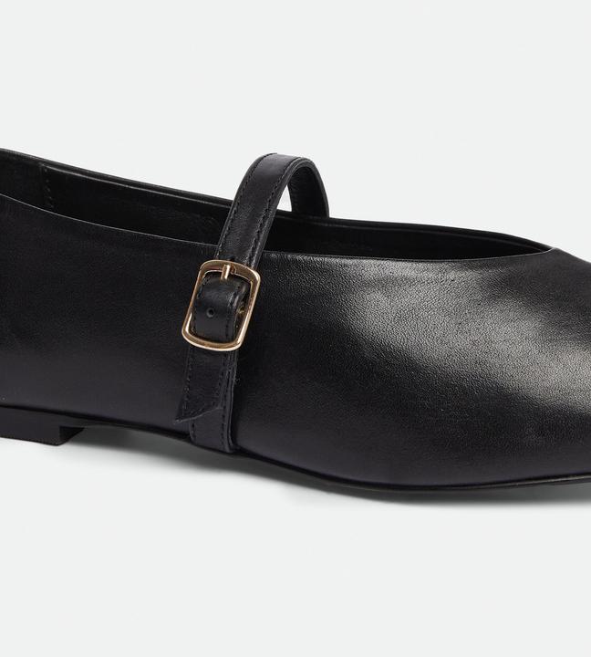 Actual product image Comma Slipper Ballerinas aus Glattleder mit Riemchen (39)