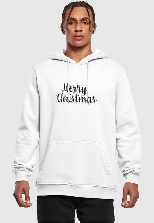 Produktbild Merchcode Merry Christmas Lights Heavy Hoody - 113289 (S)