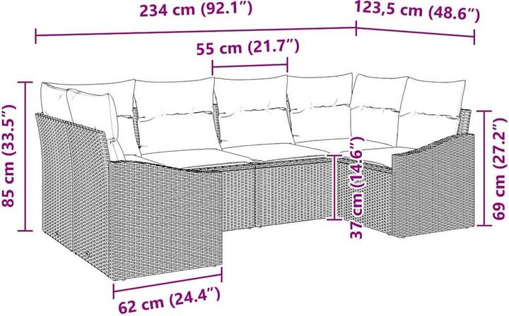 Produktbild vidaXL Boone