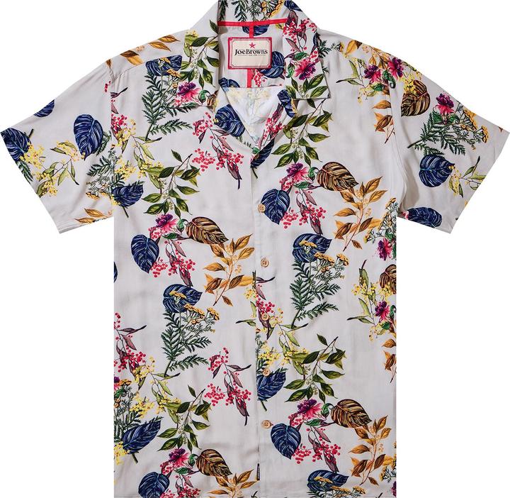 Image du produit Joe Browns Botanical Print Revere Collar Shirt (XXL)