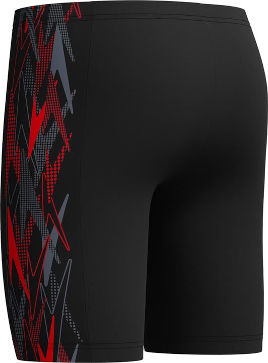 Actual product image Speedo Placement Jammer Blk/Red (152)