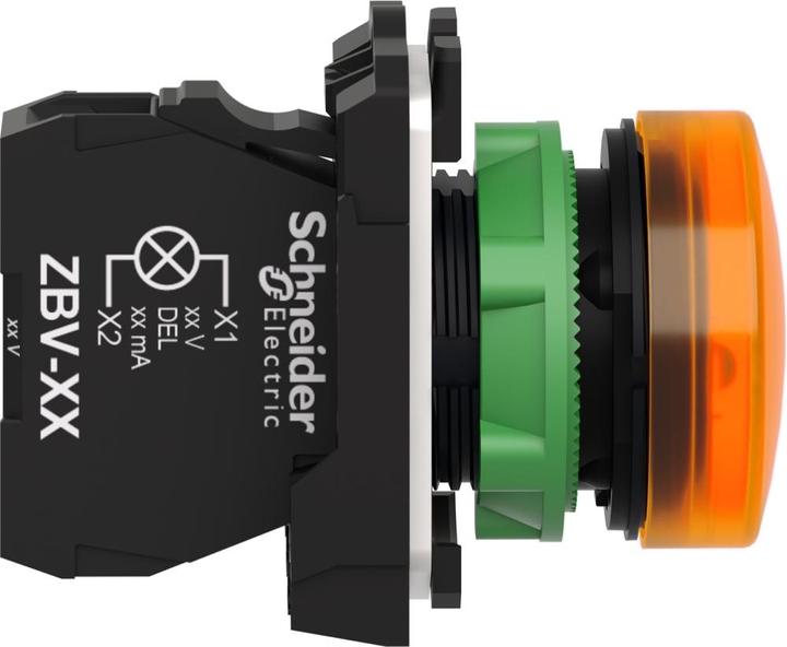 Produktbild Schneider Electric Leuchtmelder LED 24VDC gelb XB5AVB5