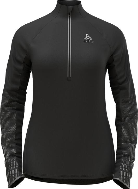 Actual product image Odlo Mid layer 1/2 zip ZEROWEIGHT CERAMIWARM (XS)