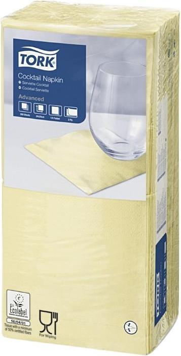 Produktbild Tork Cocktailserviette (200 Stk., 24 x 24 cm)