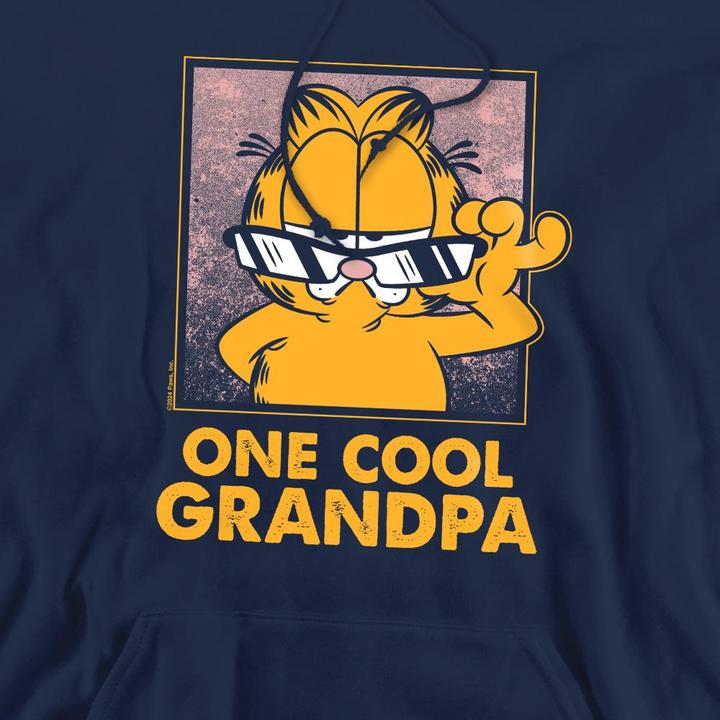 Produktbild Garfield One Cool Grandpa Kapuzenpullover Vatertag (M)
