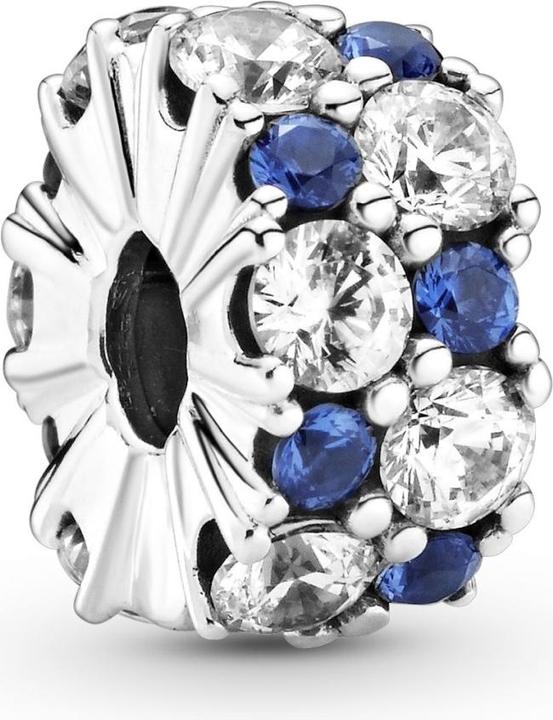 Image du produit Pandora Klares & Blaues Funkeln Clip (Argent 925)