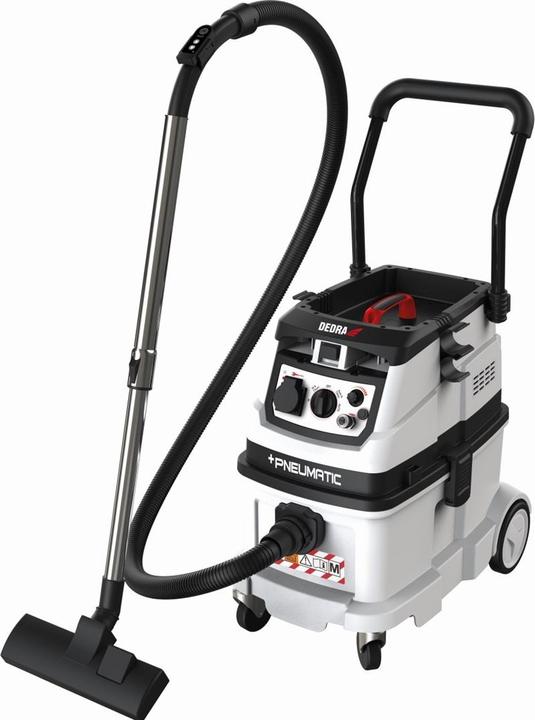 Image du produit Dedra Aspirateur industriel avec nettoyage automatique du filtre et connexion pour compresseur (Aspirateur eau et poussière)