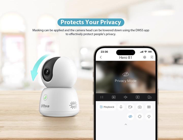 Actual product image Dahua H5B (2880 x 1620 Pixels)