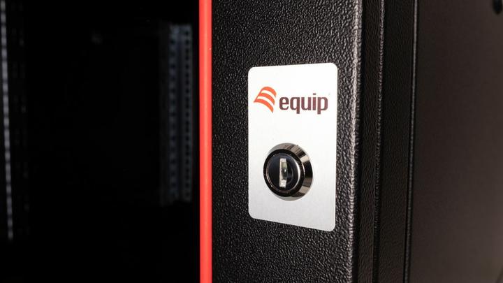 Produktbild equip Netzwerkschrank 19" 07U 600x600mm schwarz (10.86 HE, 19 Zoll Rack)