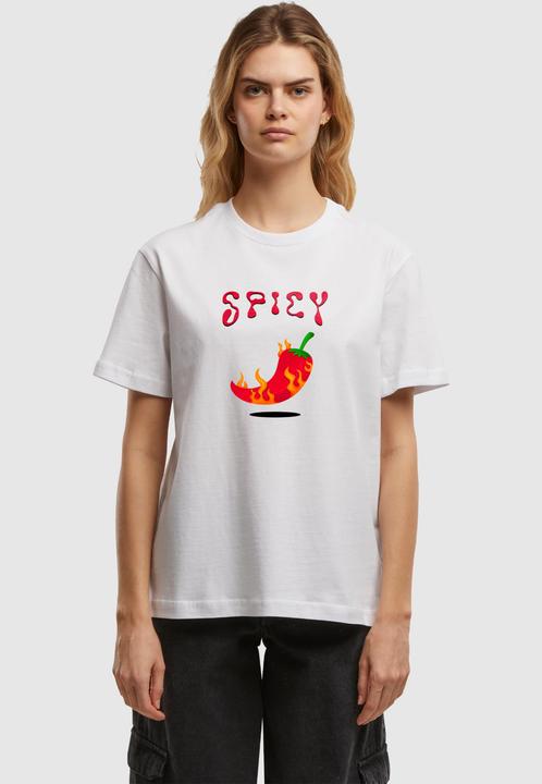 Produktbild Merchcode Ladies Spicy Tee - 198485 (M)