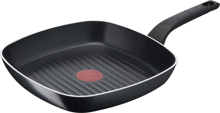 Image du produit Tefal Poêle à griller Easy Cook & Clean 26x26 cm (Poêle grill, Aluminium)