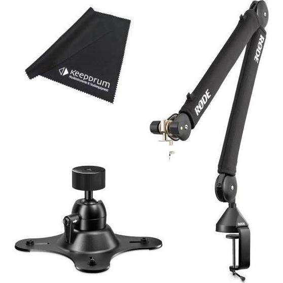 RØDE PSA1+ Mikrofonarm mit Vesa Mount und Mikrofasertuch, Mikrofonständer