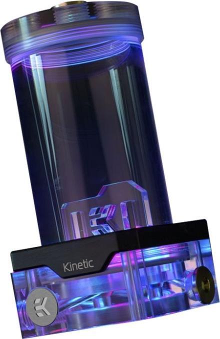 Actual product image EKWB EK-Quantum Kinetic TBE 160 DDC balance tank D-RGB - acrylic