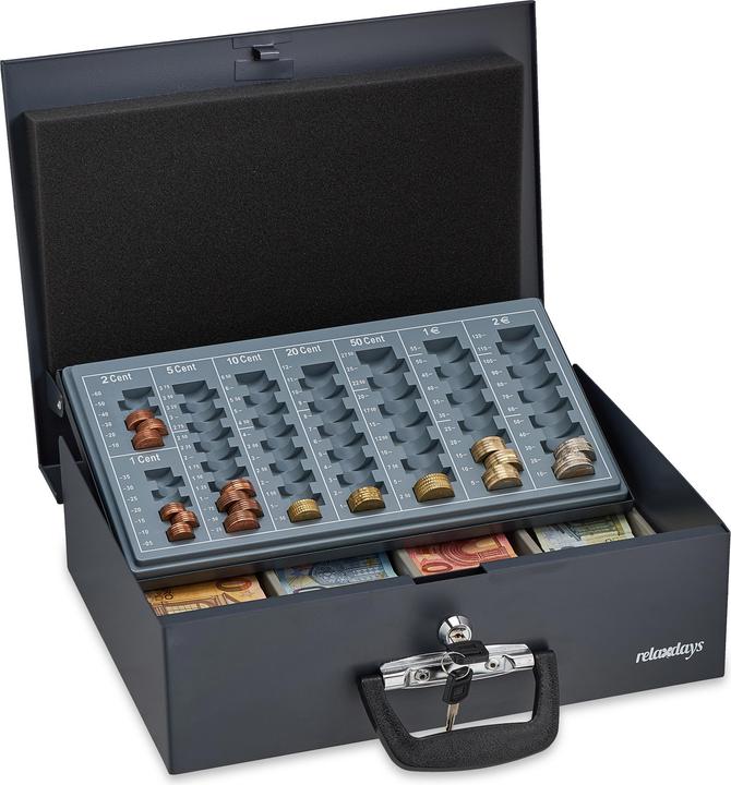 Actual product image Relaxdays Cash box